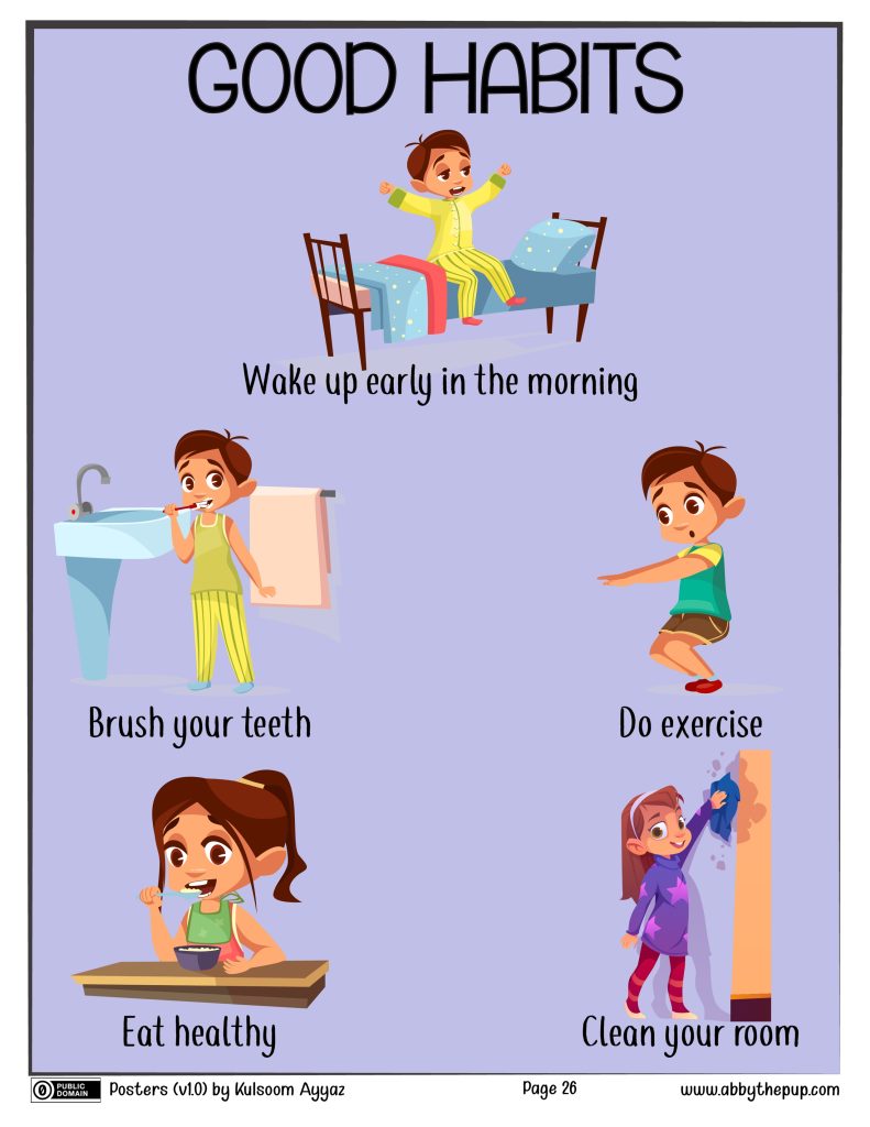 good habits is necessary